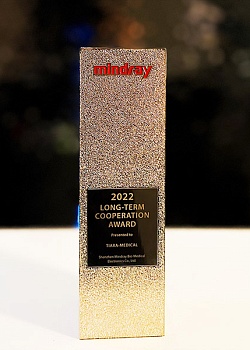 Mindray. Long-Term Cooperation Award - 2022