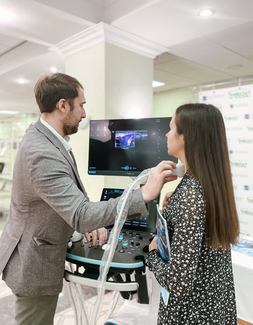 Демонстрация возможностей УЗ-аппарата Resona I9